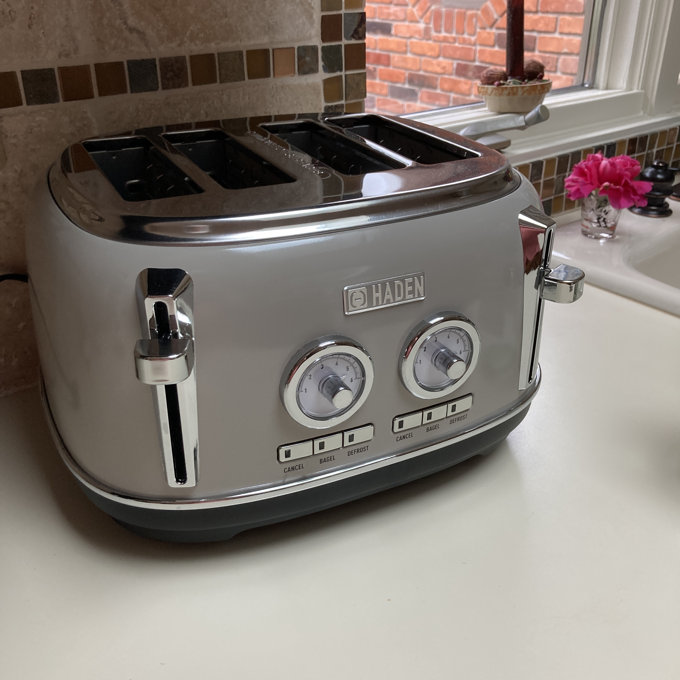HADEN Dorset 4-Slice Wide Slot Toaster & Reviews | Birch Lane